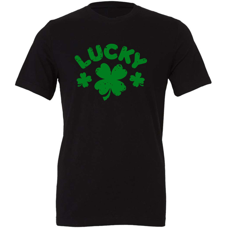 Men's St Patrick's Day T-Shirt Irish Shamrock Ireland Pride Funny Irish Saint Paddys Day Lucky Drink Clover Shirt