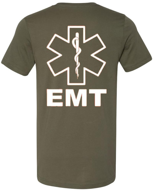 EMT T-Shirt | 100% Cotton Emergency Medical Technician 911 Paramedic Shirt | Short Sleeve Tee for Men & Women