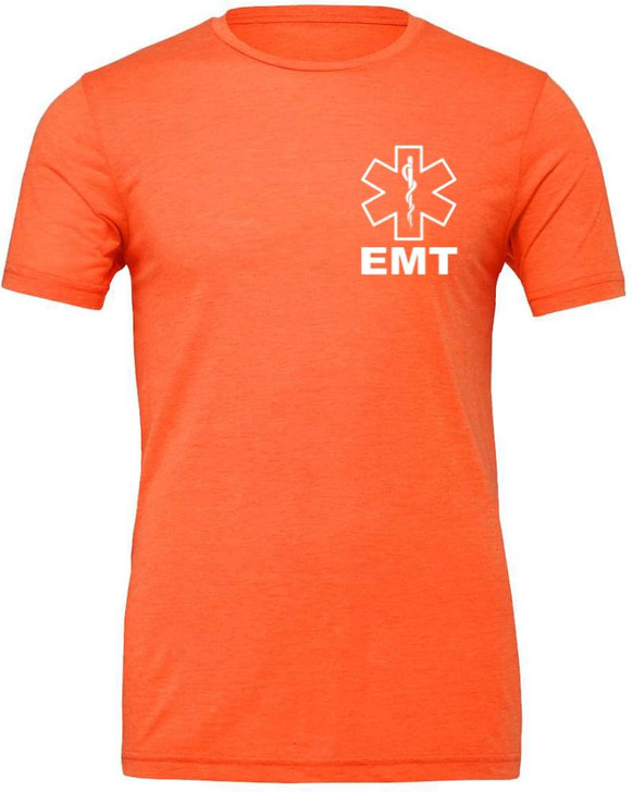 EMT T-Shirt | 100% Cotton Emergency Medical Technician 911 Paramedic Shirt | Short Sleeve Tee for Men & Women