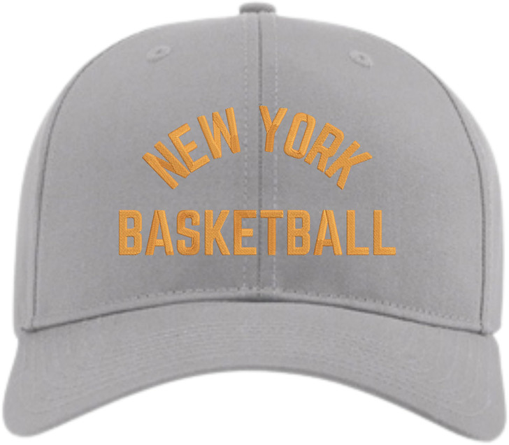 New York Basketball Embroidered Baseball Hat Structured Snapback Sports Fan NY NYC Street Ball Cap