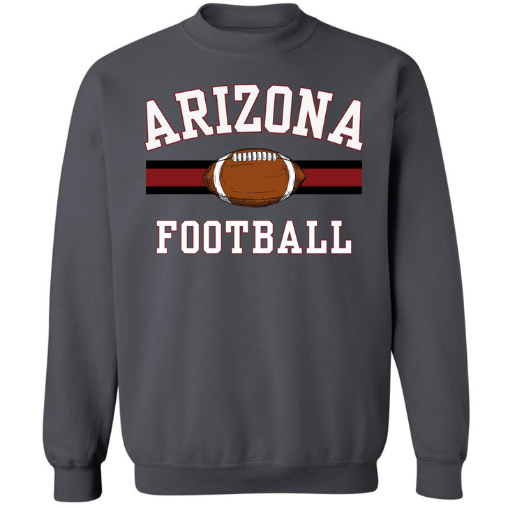 National Football US City League Teams Crewneck Sweatshirt | USA City Warm Sports Fan Gameday Pullover