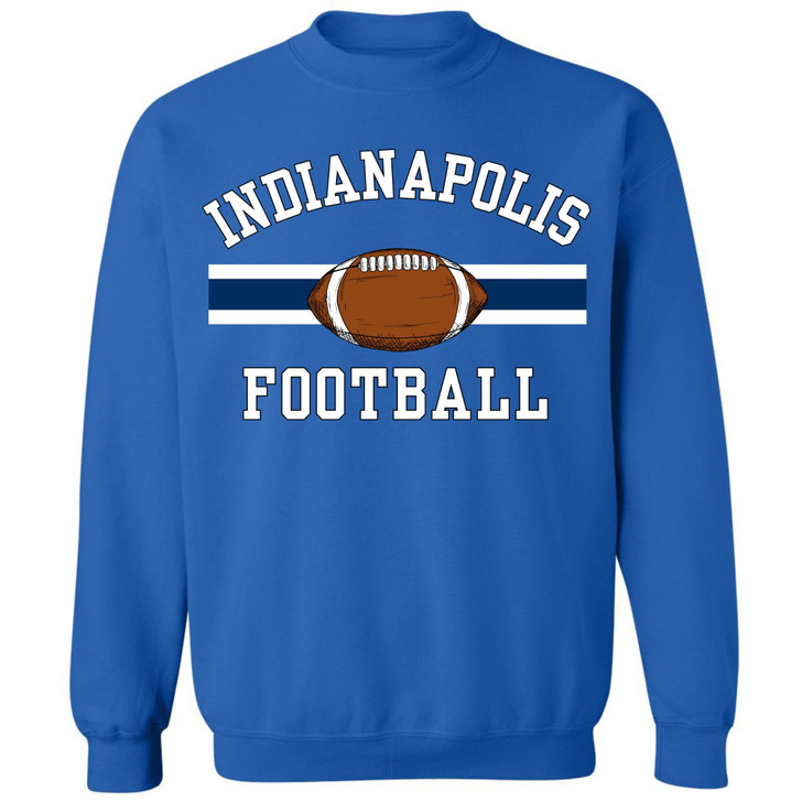 National Football US City League Teams Crewneck Sweatshirt | USA City Warm Sports Fan Gameday Pullover