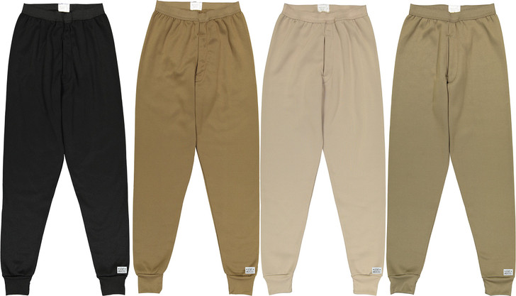 Men's Fleece-Lined Thermal Pants Military ECWCS Bottoms Extreme Winter Underwear Long Johns Pants Drawers