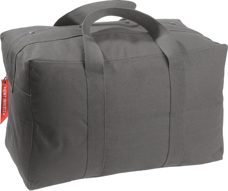 Tactical Parachute Cargo Bag Heavy Duty Canvas Carry Duffle Simple Solid Spacious Gear Bag