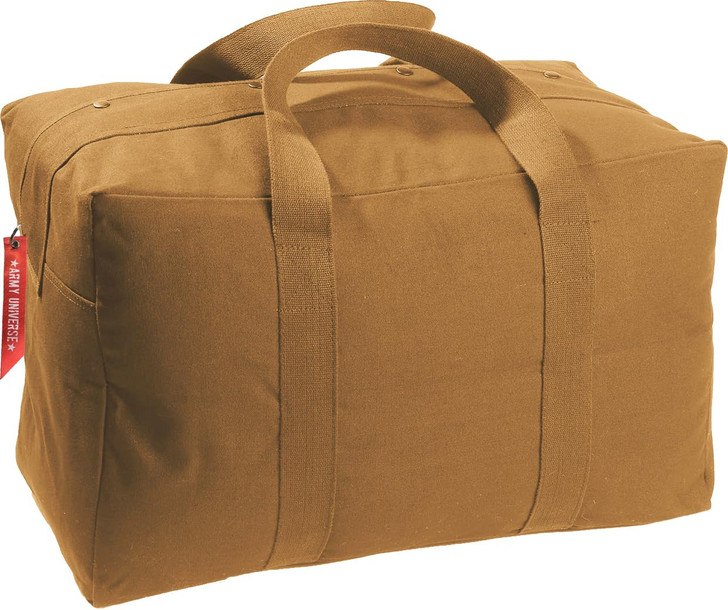 Tactical Parachute Cargo Bag Heavy Duty Canvas Carry Duffle Simple Solid Spacious Gear Bag