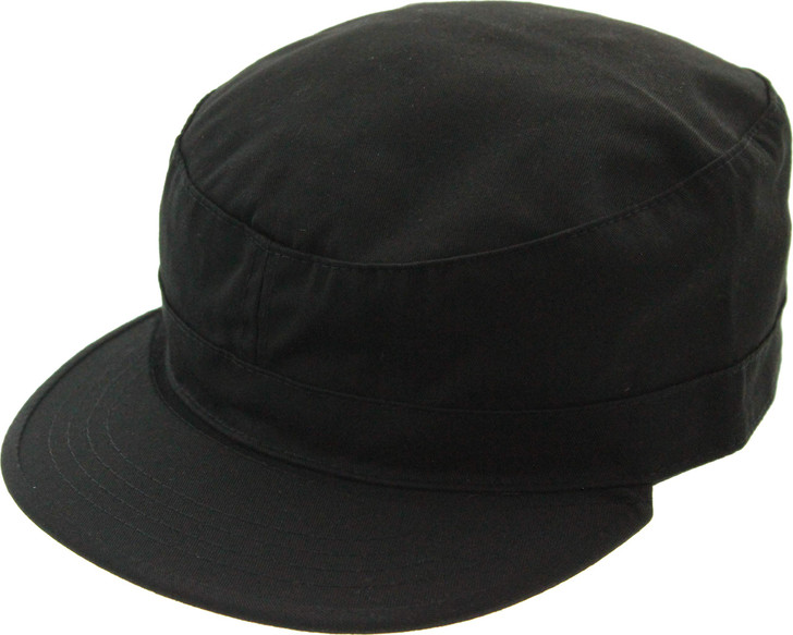 Military Fatigue Hat Field Patrol Tactical Army Cap | Adjustable Hook & Loop Closure | Camo or Solid Colors