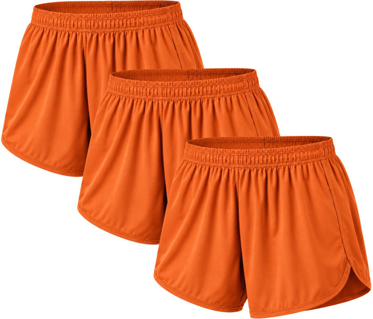 Men’s Ranger Panties Quick-Dry Running 4-Inch Shorts, 3-Pack