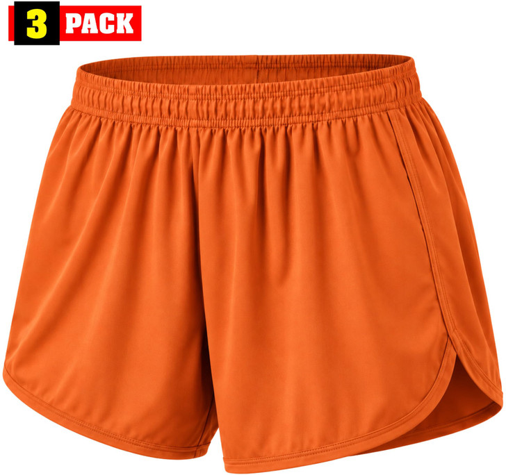 Men’s Ranger Panties Quick-Dry Running 4-Inch Shorts, 3-Pack