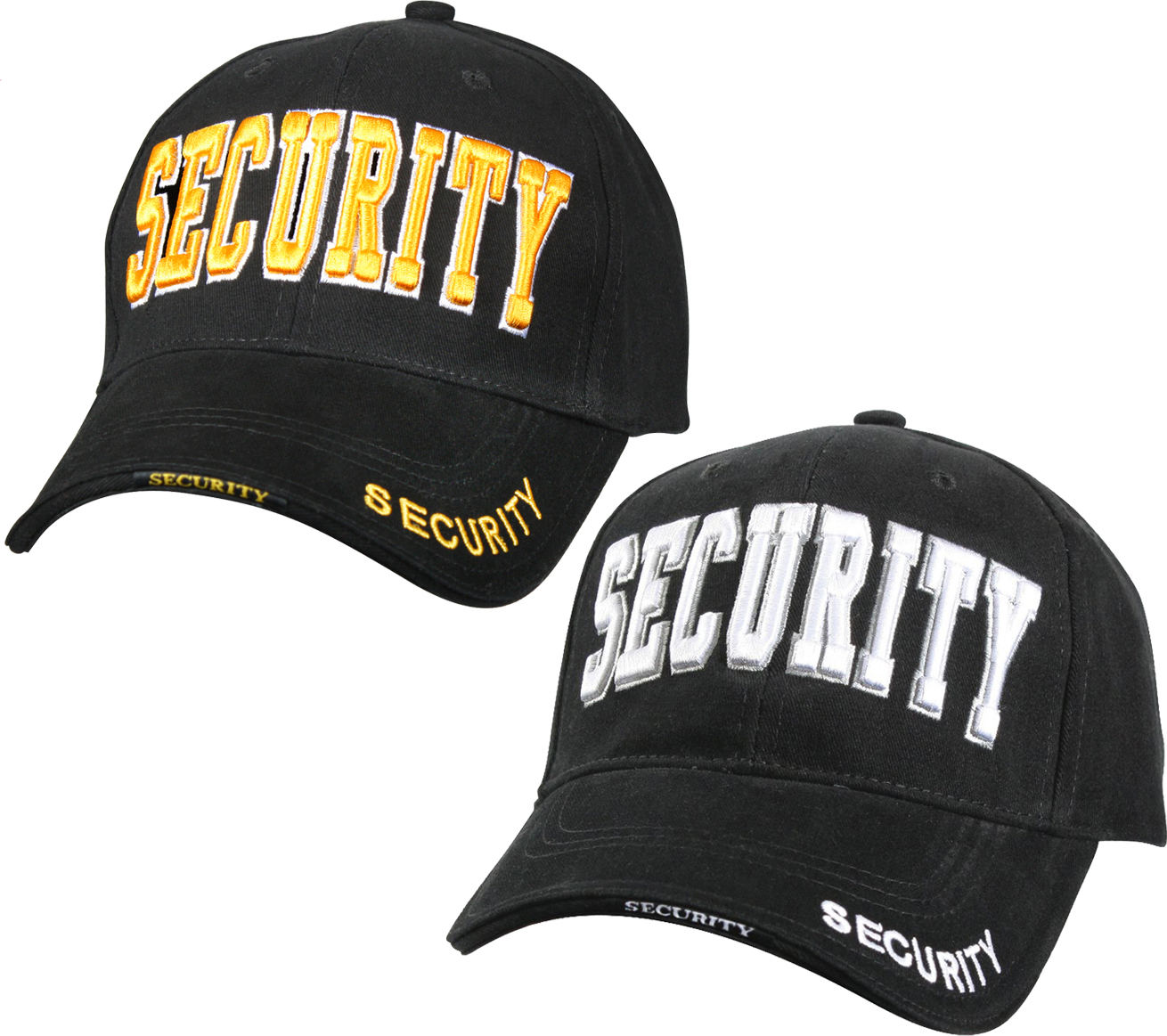 SECURITY Deluxe 3D Hat Embroidered Guard Officer Baseball Cap