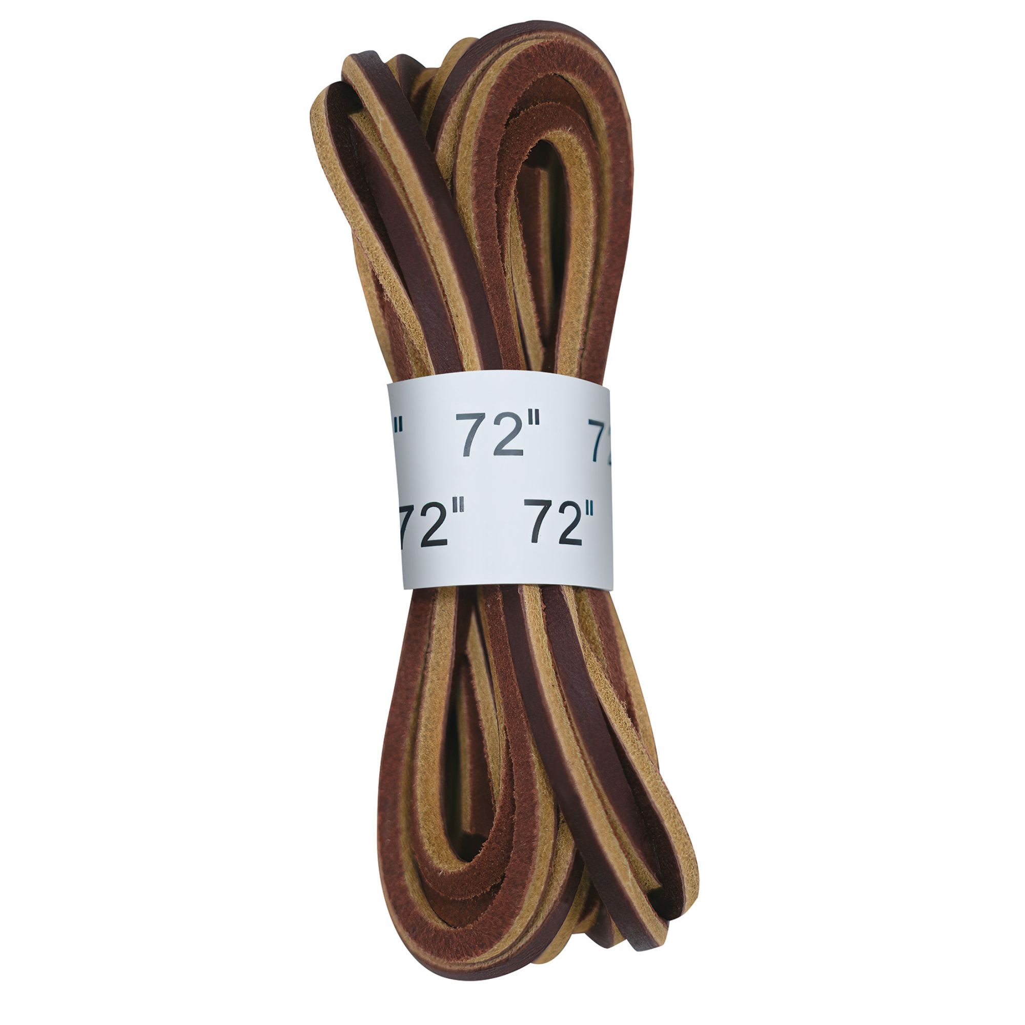 TOFL Leather Boot Laces|1/8 inch Thick 72 Inches Long|2 Leather Strips [1 Pair]