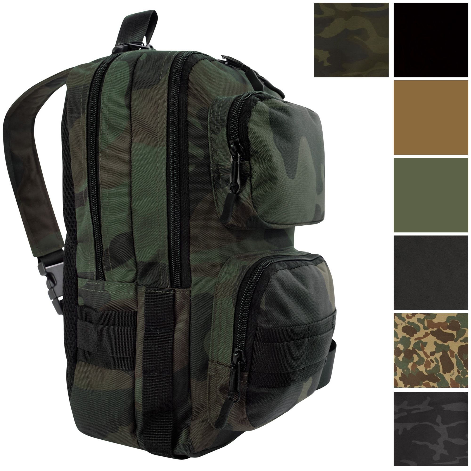 Tactical Traveler Water-Resistant Sling Bag – Lightweight