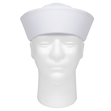 Sailor Hat White Military US Navy Cotton Dixie Cup Yacht Cap  display picture 2