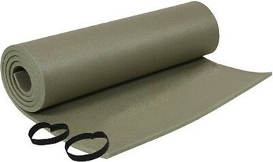 Olive Drab Army Foam Sleeping Pad Floor Mat Camping Exercise Beach