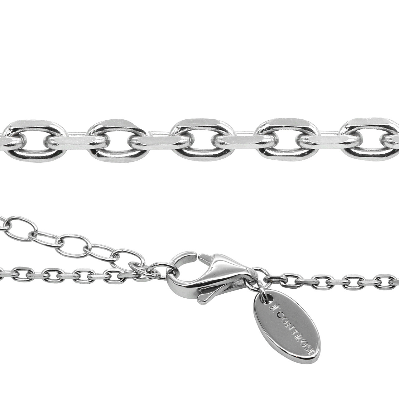 Boxing Glove necklace with 17 white Swarovski crystals Controse