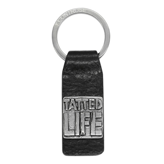 Leather Keychain With Message  - TATTED LIFE