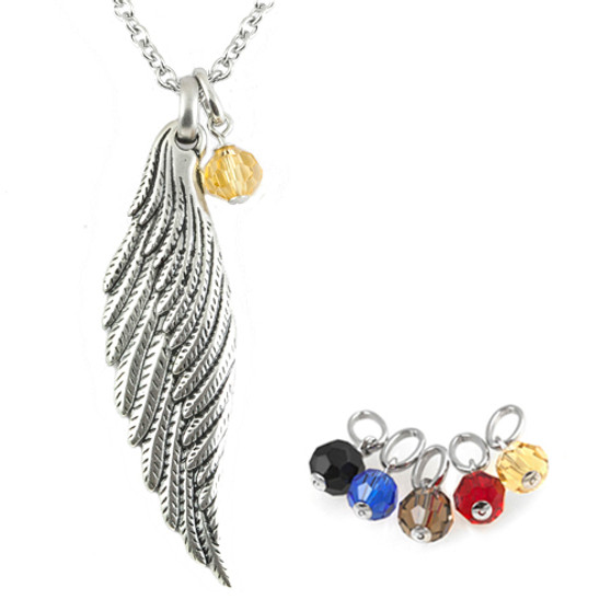 Light Angel Wing Necklace (Multiple Options)