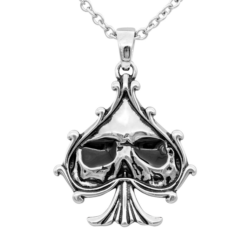 Ace of Spades Chain Necklace