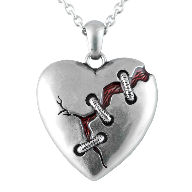 Thick as Thieves Friendship Broken Heart Necklace | Centime Gift