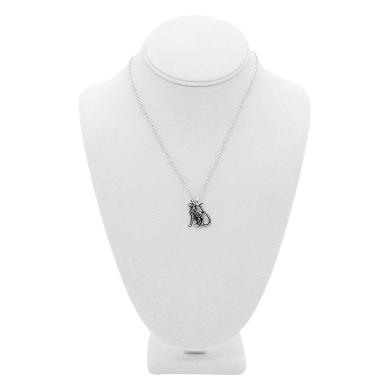 Cat Pendant Necklace Feral Bones Petite Controse