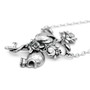 Til Death Do Us Part - Skulls with Rose Necklace
