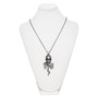 Voltage - Skull and bones with thunder necklace