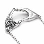 Friendship Necklace with a Rose Tattoo Necklace
