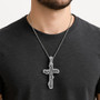 Ivy - Cross with Vines Necklace