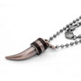 Tribal wolf tooth copper plating Necklace