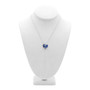 Bermuda Blue Captivated Heart Necklace