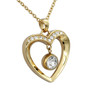 Golden Love Heart Necklace
