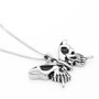 Skull Wings Butterfly Necklace