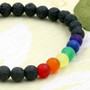 Pride Rainbow Bead Bracelet