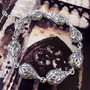 Engraved Elegance Silver-Plated Bracelet