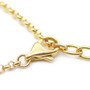 cat necklace 24k gold plated playful cat pendant 