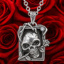 Eternal Beauty Skull Necklace