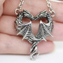 Steamin’ Hot Love Dragon Heart Necklace