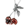 Cherry Skulls Necklace