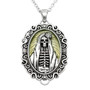 The Madonna Skull Cameo Necklace