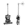 Teddy Bear Sitting Pretty Earrings