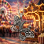 Butterfly Mask Necklace
