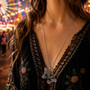 Butterfly Mask Necklace