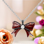 Pretty Red Bow Necklace Pretty Red Bow Necklace