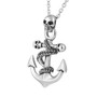 Octopus Skulls Anchor Pendant Necklace & Earrings