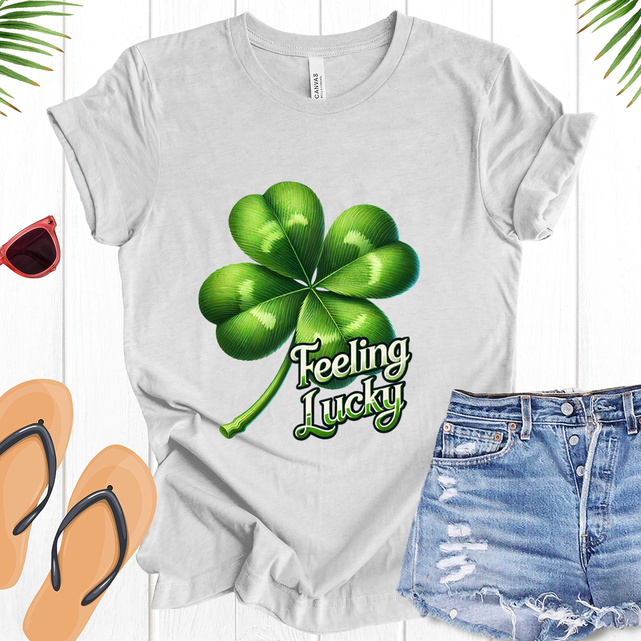 Maglietta Da Uomo Thin Lizzy - Four Leaf Clover - PLASTIC HEAD - PH7132 - Foto 11