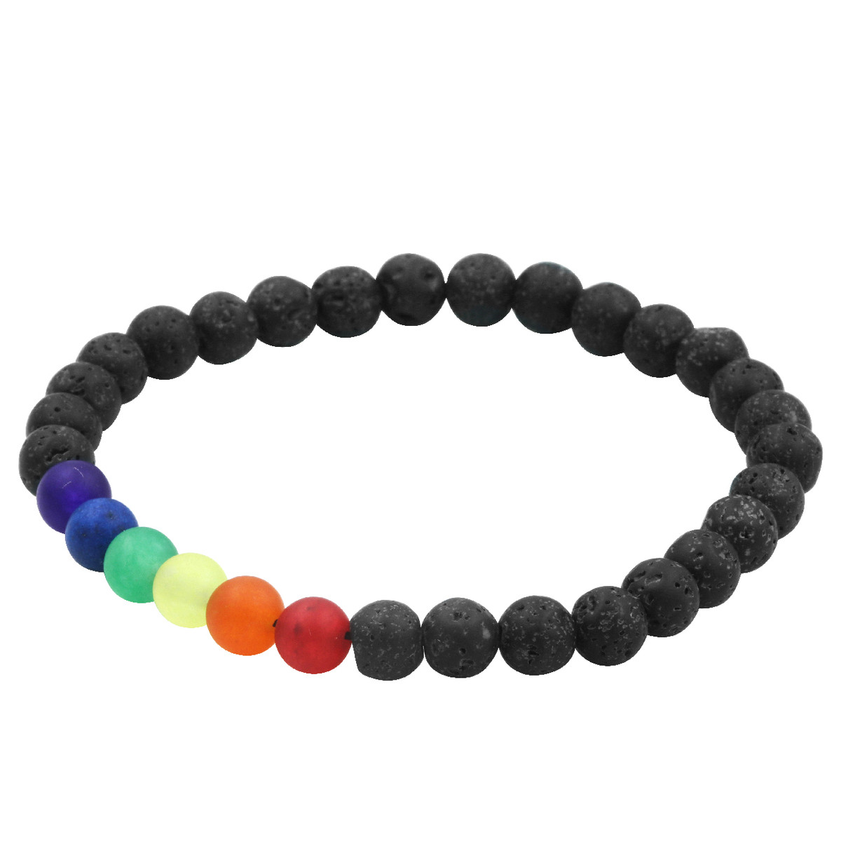 Pride Rainbow Bead Bracelet - Controse