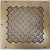 Brass Finish resin Cosmo Resin Grille for 10" x 10" Duct opening