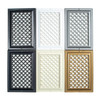 Oil rubbed bronze, white, silver, black, paint grade, brass