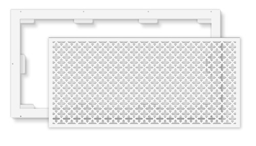 Flat Frame Caspian LazyVent Return Filter Grille