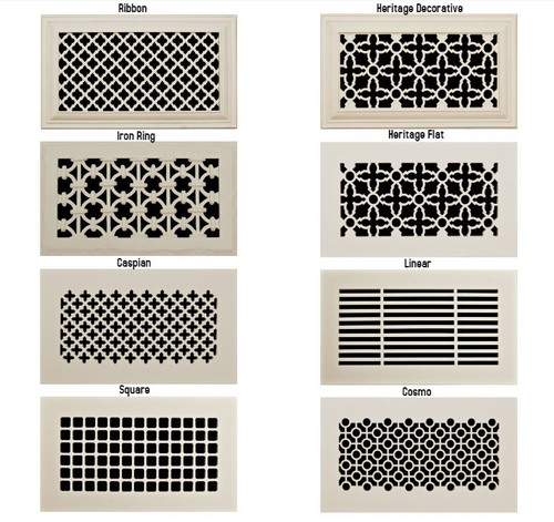 Grille for 20" x 16" duct opening