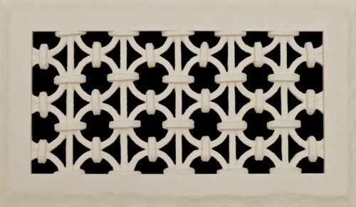 Iron Ring Grille. Paint grade. Shown in 12" x 6"
